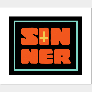 sinner Posters and Art